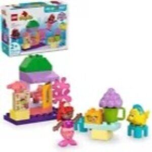 LEGO DUPLO Disney Ariel and Flounder’s Café Stand, The Little Mermaid Toy, Kids